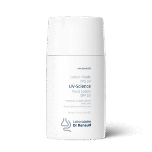 Lotion solaire fluide minérale visage FPS 30